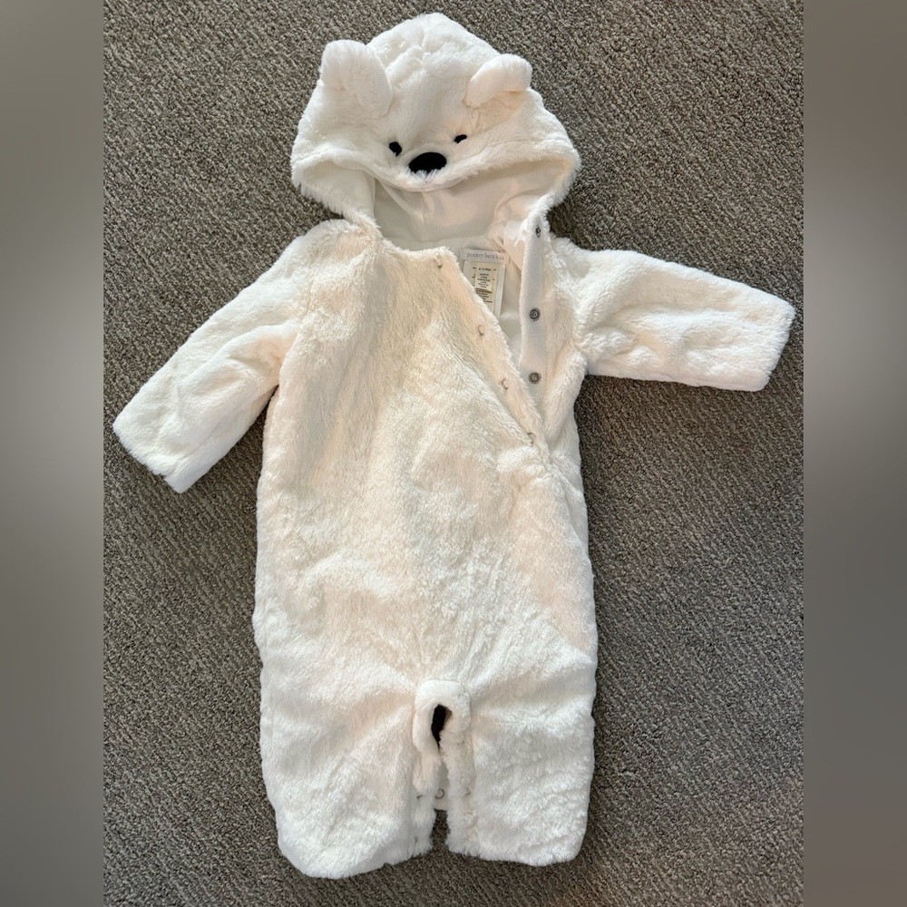Pottery Barn 6-12 mo Polar Bear Costume
